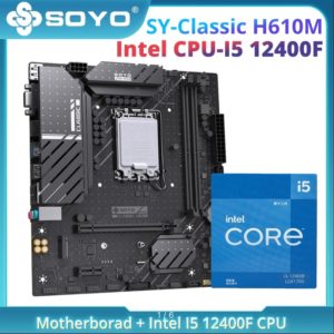SOYO SY-Classic H610M DDR4 + Intel Core i5 12400F
